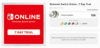 Alfonso225478 para obtener 10 puntos gratis. Redeem 7 Days Of Nintendo Switch Online On My Nintendo In North America Nintendosoup