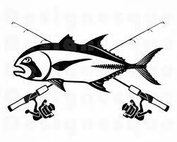 Download Giant Trevally Fishing Svg Fishing Logo Svg Fish Svg Etsy In 2021 Fishing Svg Fish Logo Fishing Clipart