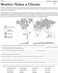 12 4th Grade Science Weather Worksheets Weather Worksheets Science Worksheets Geography Worksheets