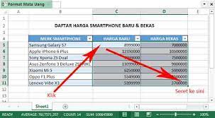 Namun, jika sel kurang lebar untuk memperlihatkan seluruh angkanya, format umum akan membulatkan angka tersebut dengan desimal. Cara Membuat Format Mata Uang Rp Di Microsoft Excel Komputer Tutorials