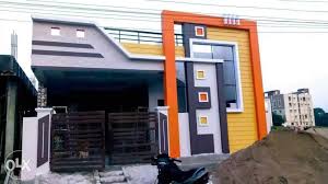 Duplex Houses For Sale In Hyderabad Small House Elevation Design Small House Front Design Duplex House Design