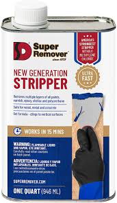 Silent paint remover, remove paint like a ninja. Paint Stripper Quart 32oz Super Remover New Generation Removes All Type Of Paints Amazon Com