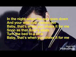 Austin Mahone Shake It For Me Lyrics Youtube