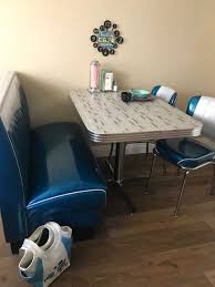 Heffron S Workmanship Is Flawless I Ordered A Custom Made Booth Table And Retro Diner Chairs Bar Chairs Design Retro Furniture Dining Room Chairs Modern