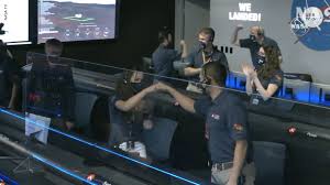 Perseverance rover lands on mars. Hrapd Brhjjdrm