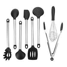Order) 2 yrs shenzhen kean. Ccdes 8pcs Set Silicone Kitchen Utensil Home Restaurant Cooking Tools With Stainless Steel Handle Silicone Cooking Utensil Kitchen Utensil Walmart Canada