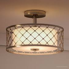 Mid century modern sputnik ceiling light metallic 6/8/10 lights gold semi flush lighting, fashion style modern lighting Luxury Mid Century Modern Ceiling Fixture Nickel Derby Series Brushed Nickel Transitional Flush Mount Ceiling Lighting By Urban Ambiance Houzz