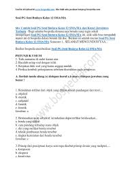 We did not find results for: 60 Contoh Soal Pg Seni Budaya Kelas 12 Sma Ma Dan Kunci Jawabnya