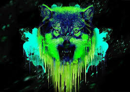 The late late show with james corden recommended for you. Neon Wolf Greeting Card For Sale By Kirstin Meakin