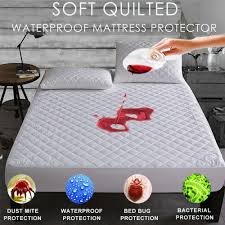 160x200cm Brushed Fabric Quilted Waterproof Mattress Pad Cover Super Soft Breathable Absorbent Personal Care Mattress Protector Mattress Protector Mattress Pad Covermattress Pad Aliexpress