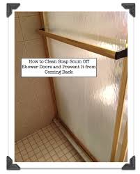 How To Clean Soap Scum Off Shower Doors And Prevent It From Coming Back Shower Doors Clean Shower Doors Cleaning Hacks