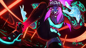 K Da Akali Mask Neon League Of Legends Lol Video Game 3840x2160 4k Wallpaper Lol League Of Legends League Of Legends League