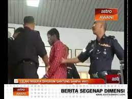 Hukuman ini mengacu pada hukuman gantung, tarik, dan membagi tubuh menjadi empat bagian. Lelaki Nigeria Dihukum Gantung Sampai Mati Youtube