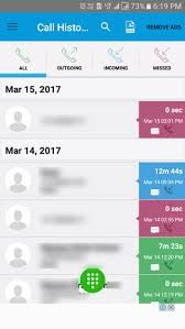 There is a useful statistics page to give you more insight about calls you are making/receiving. Call History Manager Manage Backup Restore Call Logs On Android