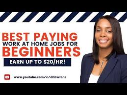 Dream Home Based Work Youtube Work From Home Jobs Working From Home Home Based Work