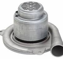 AMETEK LAMB Vacuum Motor: Aluminum Mounting Brackets, 8.4 in Body Dia.,  120V AC, 1 Blower Stages