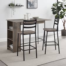 $2,000 to $5,000 (14) results. 3 Piece Grey Kitchen Dining Room Sets You Ll Love In 2021 Wayfair