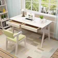 Simple Style Household Computer Table Student Study Desk Multifunction Table And Chair Set Wooden Stable Computer Table Desk With Drawers Table And Chair Sets