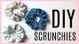 Diy Hair Scrunchies