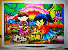 Tips dan cara mewarnai langit dengan gradasi crayon smotret video. Cara Mewarnai Dengan Crayon Untuk Pemula Gambar Mewarnai Gratis