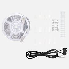 Hampton Bay 5 5 Watt 400lm White Outdoor Integrated Led Landscape Path Light Ls1778 Ww The Home Depot Tape Lights Path Lights Hampton Bay