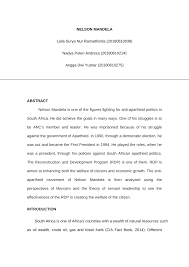 Pdf Nelson Mandela