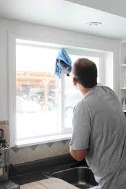 The inside of windows can get a bit grubby over the years due condensation washing dust down the glass which collects in the gap between the glass and the lower glazing bar. Diy Painted Black Window Frames Love Create Celebrate