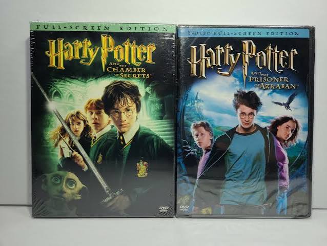 Harry Potter: Chamber of Secrets (DVD, 2-Disc) & Prisoner Of Azkaban (DVD)  NEW