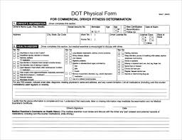 Many types of medical professionals, including physician assistants and nurse practitioners, can be certified to conduct this test, which is sometimes called a cdl physical. Free 5 Sample Dot Physical Forms In Pdf