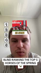 Blind Ranking Top 5 Horses of the Spring Season