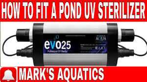 How To Fit A Pond Uv Sterilizer Youtube