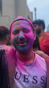 Happy #holi , Every year I try to prepare myself to film this event, and  every year I just put a plastic bag and some tape together last minute… I  can barely see what I’m capturing. I’m literally just ...