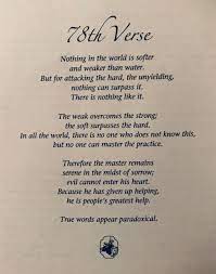  Tao Te Ching Vs 78 Stoicism Quotes Tao Te Ching Tao Te Ching Book