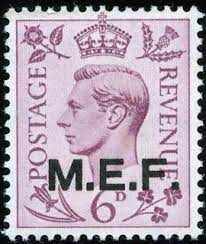 King George Vi Postage Stamps M E F 1943 1jan 47 M11 21 Old Stamps Postage Stamp Collecting Stamp