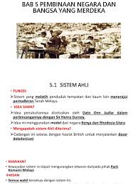 … usaha tersebut membolehkan negara mencapai kemerdekaan rasmi pada 31 ogos 1957 tanpa. Bab 5 Pembinaan Negara Dan Bangsa Yang Merdeka