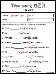 For the present tense conjugation of ser, in some regions of chile, colombia, and cuba the vos conjugation is soi, whereas in some parts of panama and venezuela it is sois. Spanish Verbs Ser Present Tense By Learning With Jessica Diaz