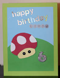 Creative Handmade Birthday Cards For 2 Year Old Boy Mario Birthday Card For 6 Year Old Boy Handmade Creative Birthday Cards Old Birthday Cards Unicorn Birthday Cards
