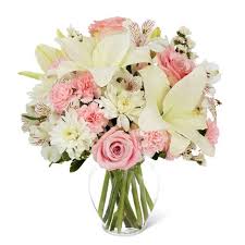 Maybe you would like to learn more about one of these? Pink Rose White Lily Bouquet At Send Flowers