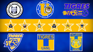 Escudos De Tigres De La Uanl Fondo De Pantalla Con 6 Estrellas Tigres Uanl Escudo De Tigres Tigres