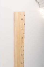 Diy Minimalist Growth Chart Make Your Own Growth Chart