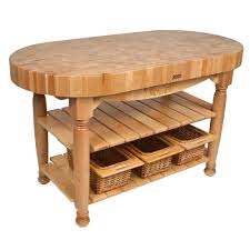 Antique primitive maple round wood butcher chopping block 3 legs rustic kitchen #americana #unknow. Kitchen Islands Tables Oval Maple Top Kitchen Island With Painted Base Shelves See Color Chart For Base Colors Made In The Usa