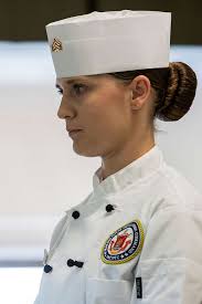 U.S. Marine Corps Sgt. Amber Doggett, a food service