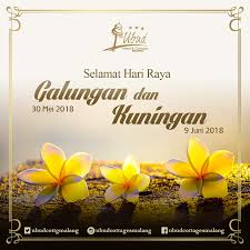Semoga kejahatan dijauhkan dari kita. O Xrhsths Ubud Cottages Malang Sto Twitter Rahajeng Rahina Galungan Lan Kuningan Majengring Ida Dane Sareng Sami Pamekasnyane Umat Sedharman Rin Dija Ja Magenah Selamat Hari Raya Galungan Dan Kuningan Kepada Kita