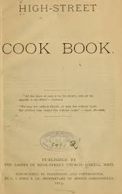 High Street Cook Book Cookbook Old Recipes Vintage Cookbooks