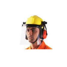 Villager® face shields,forestry helmet and earmuffs. Plastic Helmet With Face Shield Ear Muff Packaging Type Box For Construction Industry Id 12087900948