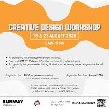 Explore sunway college courses such as get details of scholarships, intakes 2020, entry requirement, sunway college fees structure and. Sunway College Ipoh On Twitter Develop Amp Enhance Creativity In A 2 Day Workshop Explore Creative Thinking Illustration Model Making Interior Design Amp Real World Projects Open To Spm O Level Uec Students Register At Https T Co Bk1ddzg9aa