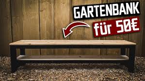 Bank mit lehne selber bauen holzbank, sitzbank mit. Moderne Gartenbank Aus Holz Selber Bauen Unter 50 Youtube