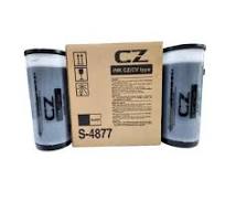Ink Cartridge S-4877 Black For Use In : Riso Digital Duplicator CZ1860 Ink  CZ/CV Type S-4877