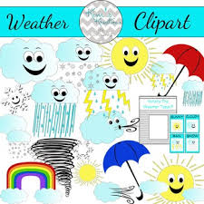 Weather Clipart And Daily Forecast Activity