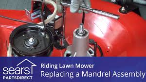 The lt3000 is a riding lawn mower. Replacing A Mandrel Assembly On A Riding Lawn Mower Youtube